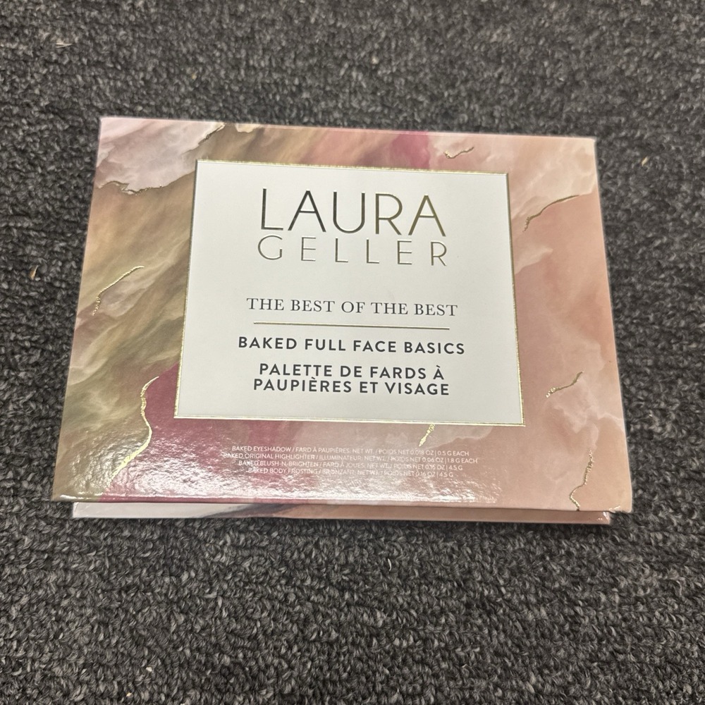 Laura Geller The Best of the Best Baked Full Face Basics Palette Full Size NEW
